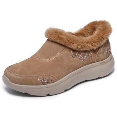 Imagem de Skechers Chinelo feminino, castanho, 39