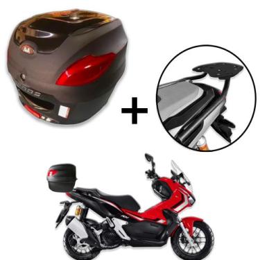 Imagem de Baú 41 litros Awa Proos com Bagageiro para Honda ADV 150 2021+, Preto 