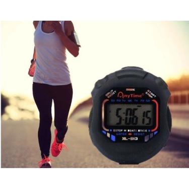 Imagem de Cronômetro Progressivo De Mão Digital Alarme Hora C/ Corda - Mamma Mal