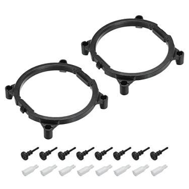 Imagem de Generic Suporte cooler para CPU, preto, plástico, suporte de parede, 2 unidades, 12,9 x 15,8 x 5 cm, compatível com CPU 1366/2011, pacote com 2