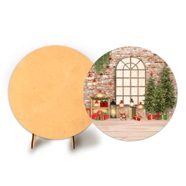 Imagem de Painel Sublimado C Elastico 50cm Flores + Suporte MDF (NAT039)