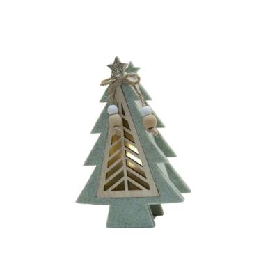 Imagem de Esquirla Decoração de Natal, enfeite de mesa, artesanato, colecionável, festa, decoração com luz, foto, adereço, de mesa, estatueta, 8.5 Cm X 4.5 Cm X 13