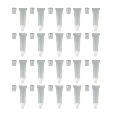 Imagem de Zhjvihx Recipiente de Brilho Labial, Tubo de Brilho Labial Macio Profissional para Viagens Em Casa para Amador Diy