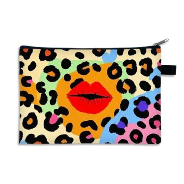 Imagem de Presente de Dia das Mães para Mães Mães Mãe Mãe Bolsa de Maquiagem Aniversário Apreciação Apreciação Apreciação Obrigado Presentes para Mulheres Tia Mama - Lábios Spot Sacos Cosméticos