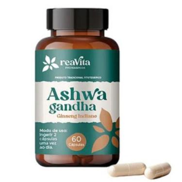 Imagem de Ashwa gandha 60 Cápsulas 1.000mg Indiano Verdadeiro Suplemento Natural