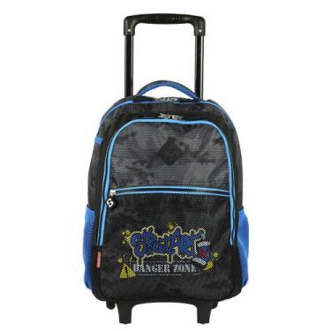 Imagem de Mochila De Rodinhas Escolar Infantil Grande Grafitti Sestini, Grafitti