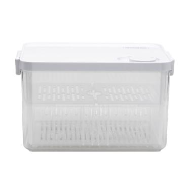 Imagem de Pote Organizador De Geladeira Tramontina Organizzare Com Controle De Umidade 6,2 L Tramontina