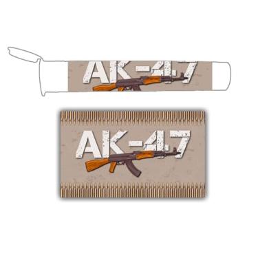 Imagem de 100 adesivos para etiquetas adesivas de papel pré-rolo de 116 mm (1-AK47)