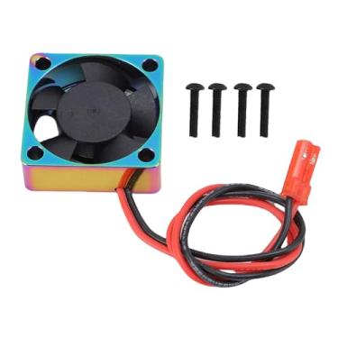 Imagem de RiToEasysports Acessórios RC, Ventilador de Resfriamento de Motor RC 1,18x1,18 pol. 28000RPM Ventilador de Motor ESC de Dissipação de Calor de Liga de Alumínio de Alta Velocidade para Modelo