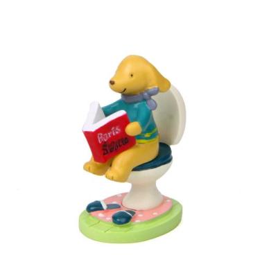 Imagem de Estatueta de resina para cães, decoração de jardim, lindo cachorro sen