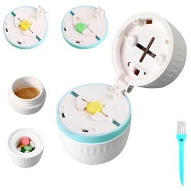 Imagem de Cortador de comprimidos e triturador de 1/4