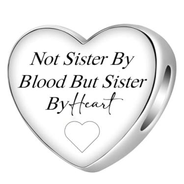 Imagem de Bíblia Família Mãe Esposa Amor Coração Pingente Berloques Pulseiras e Colar Pingente Contas Joias Presentes para Mulheres Bestie Família Amigas, Aço inoxidável, Sem Pedra Preciosa