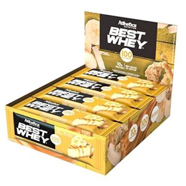 Imagem de Atlhetica Nutrition Best Whey Bar (Display C/ 12 Unidades - 30G) - Sabor Banana Caramelizada