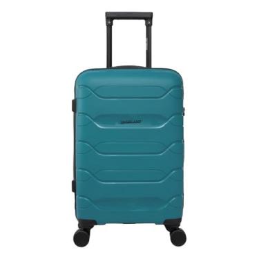 Imagem de Mala De Bordo em Polipropileno com Roda Dupla, Sistema ABS, Importada, Ideal para Viagem