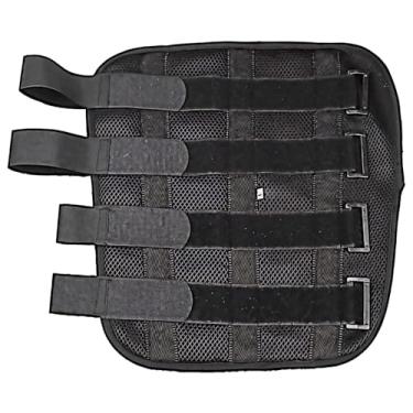 Imagem de Treinador de balanço de golfe com faixa de suporte de cotovelo ajustável para braço esquerdo/direito, corrige a postura do balanço para prática de braço reto