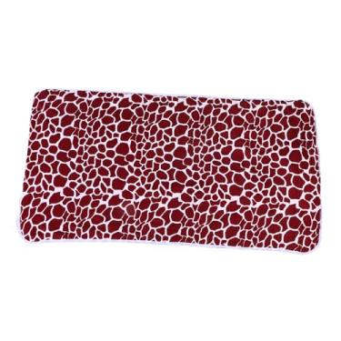 Imagem de SPYMINNPOO Cobertor Aquecido Elétrico USB, 3 Níveis de Calor, 5 Zonas de Aquecimento, Aconchegante e Macio, Estampa de Girafa de 59,06 X 31,50 pol.