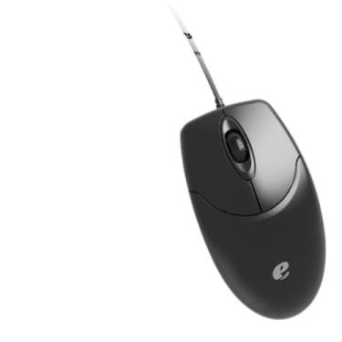 Imagem de Mouse Óptico USB com Fio M117, 3 Botões, Design Ergonômico Ambidestro, Sensor Óptico de Alta Precisão, Preto, 11,5x5,5x3cm, para Computador e Notebook