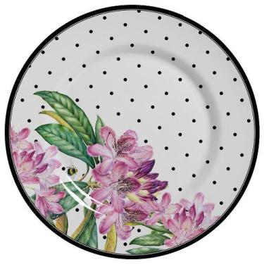 Imagem de Conjunto Com 6 Pratos Raso Azalea Plus - Alleanza, Raso, Branco, Cerâm