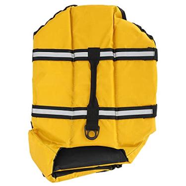 Imagem de Yctze Colete Salva-vidas para Cães – Colete Flutuante para Animais de Estimação para Segurança, Flutuante Ajustável para Natação, maiô para Cães para Brincar na água, Salva-vidas Reflexivo para (XL)
