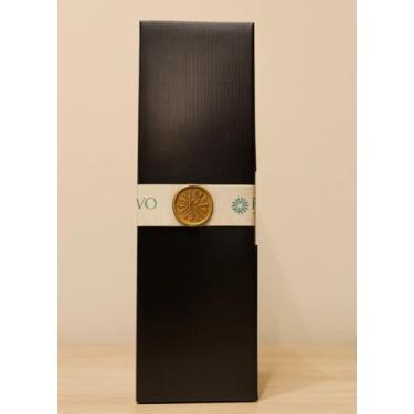 Imagem de Caixa de Presente Embalagem Premium para Vinho Revvo para 1 Garrafa, Preta,