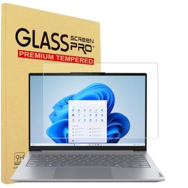 Imagem de YINOVEEN Protetor de tela de vidro temperado de 14 polegadas para Lenovo ThinkBook 14 G8 IAL, ThinkBook 14 G7/G6+/G6, ThinkBook 14 5.1 cm 1 G5 IAU, ThinkBook Plus G5, ThinkBook 14 G4+/14p Gen 2 Laptop
