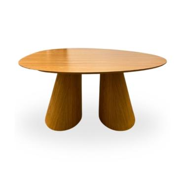 Imagem de Mesa De Jantar Organica Polaris Em Freijo 120x110cm