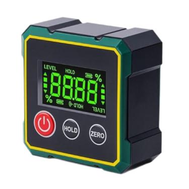 Imagem de ShengQuanHao Inclinômetro Digital, Transferidor, Luz de Fundo, Visor Claro, Nível de Bolha Eletrônico, Instrumento de Medição de ângulo Digital para