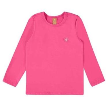 Imagem de Camiseta Praia Infantil Proteção UV50+ Pink Neon Up Baby-Feminino