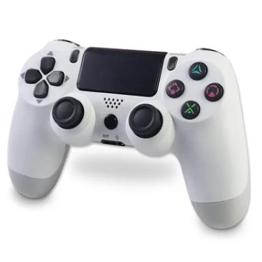 Imagem de Controle Sem Fio Para Playstation 4 PC Wireless Bluetooth 5.0 Branco