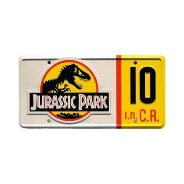 Imagem de Placa De Metal Vintage Jurassic Park Para Decoração De Clubes, Bares, 