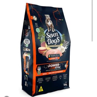 Imagem de Ração Seven Dogs Power Active-frango Batata Doce E Whey 14kg - Panelaç