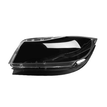 Imagem de Par de capas transparentes para lentes de farol de xenônio, compatível com BMW Série 3 E90 E91 Sedan (2005-2012).(Left)