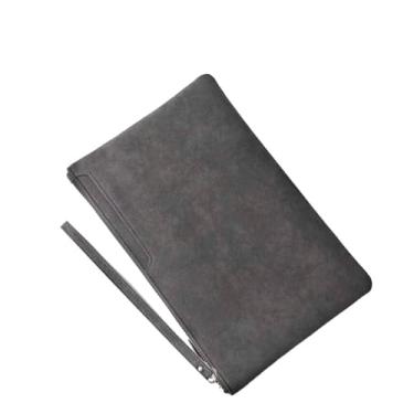 Imagem de Carteira masculina de negócios com alça de pulso com zíper bolsa de telefone masculina carteira de pulso carteira suporte de cartão de telefone capa presente para homens pai filho marido namorado