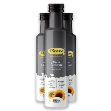 Imagem de Kit 3 Óleo de Girassol 250ml Pazze