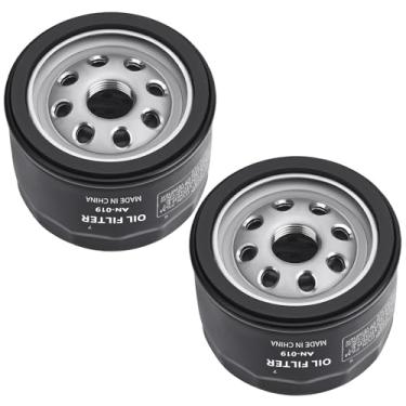 Imagem de WDKTBM Filtro de óleo 49065-0721 compatível com Kawasaki FR730V FX730V FR691V FS691V FR600V FX691V FS651V FR651V FX600V motores substitui 49065-7007 2 peças