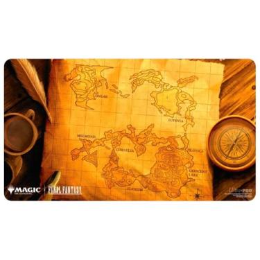 Imagem de Ultra PRO - Final Fantasy x Universes Beyond World Map Playmat for Magic: The Gathering | Card Game Playmat, Final Fantasy Collectibles, Desk Mat Mousepad