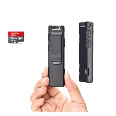 Imagem de Câmera Policial Esportiva 1080p Externa Corpo Colete 128gb