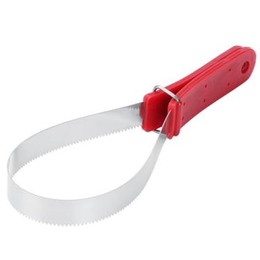 Imagem de Alomejor Raspador de Galpão de Cavalo, Ferramenta de Preparação de Aço Inoxidável Com Alça Antiderrapante, Derramamento de Dupla Face para Cavalos Pôneis (26 polegadas)