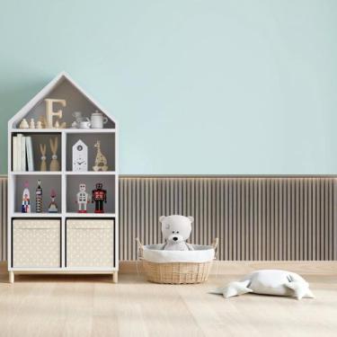 Imagem de Acabamento em L p/ Painel Ripado PVC 3,00x0,25x0,14 Carvalho Berlim - 