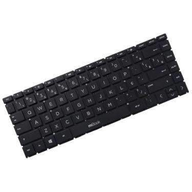 Imagem de Teclado mBook compatível com HP 9Z.NEZSC.201 Layout ABNT BR Com Ç