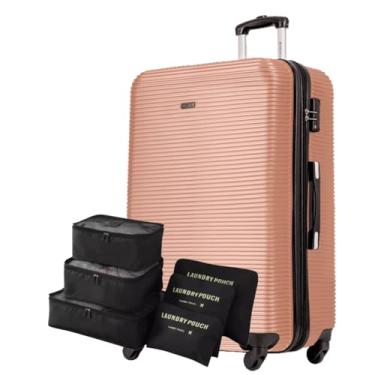 Imagem de Sestini - Malas Super Grandes 32kg p Despachar c/Kit Organizador 6 peças (4 All Dourado)