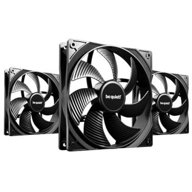 Imagem de Kit com 3x Fans/Ventoinhas be quiet! PURE WINGS 3 140mm, Preto - Silencioso e Alto desempenho - BL139