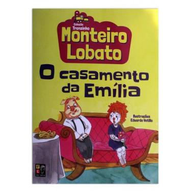 Imagem de Trenzinho Monteiro Lobato - O casamento da Emilia - PÉ DA LETRA - PE D