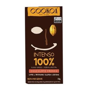 Imagem de Chocolate Intenso 100% Cacau Vegano Cookoa 80g