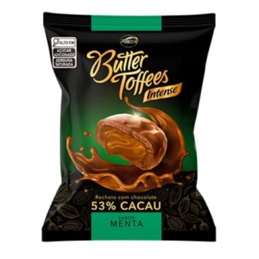 Imagem de Bala Butter Toffees Intense Menta Com Chocolate 400g