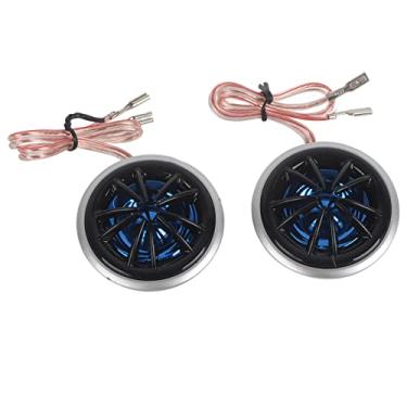Imagem de Alto-falante de tweeter para carro, áudio alto de alta eficiência 130W potência 25 mm Dome Tweeter com fácil instalação para todos os sistemas de áudio do carro