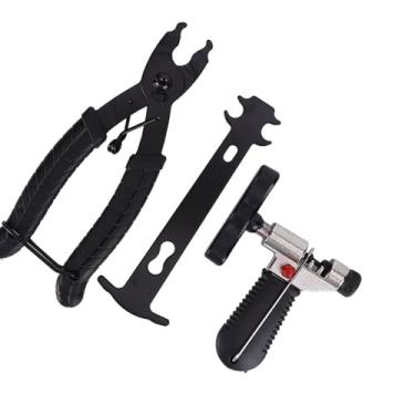 Imagem de Generic Ferramentas de Remoção de Corrente Durável Conjunto de Reparo de Corrente de Bicicleta para Entusiastas de Bicicletas Kit de 3 Peças de Aço Inoxidável para Correntes de 7/8/9/10 Velocidades