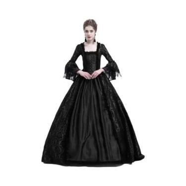 Imagem de Vestido De Princesa Medieval Vitoriana Renascença Rococó Para Mulheres