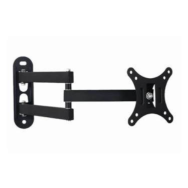 Imagem de Suporte de parede para monitor de TV, suporte de parede ajustável, suporte de aço para TV de 14 a 26 polegadas