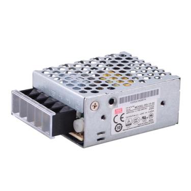 Imagem de Mean Well 15W Chaveada De SaíDa úNica Meanwell Fonte De AlimentaçãO Dc VariáVel 0-24v Equipamento De RáDio Amador Transformador 120v Para 12v 24V 0.625A (RS-15-24 24V/0.625A/15W/Enclosed Power)